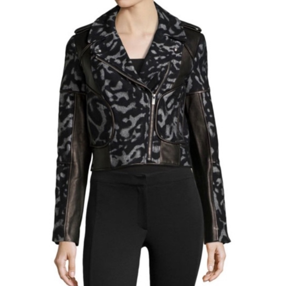 Diane von Furstenberg Leopard Wool Leather - Picture 2 of 16